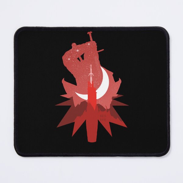 Item preview, Witcher Red Silhouette designed and sold by Noxalas.