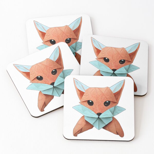 Item preview, Origami paper fox. designed and sold by Left-Hand-Tree.