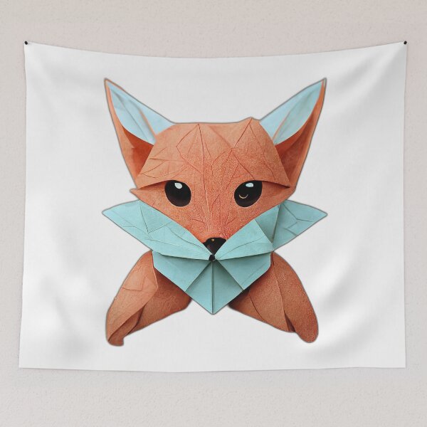 Item preview, Origami paper fox. designed and sold by Left-Hand-Tree.
