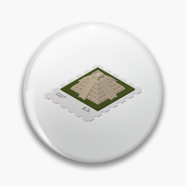 Item preview, //STAMPED: El Castillo, Chichen Itza - Yucatan, Mexico designed and sold by CozyLair.