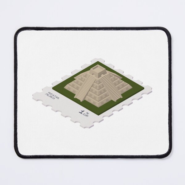 Item preview, //STAMPED: El Castillo, Chichen Itza - Yucatan, Mexico designed and sold by CozyLair.