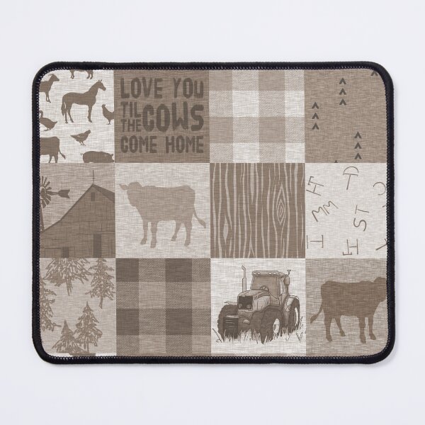 Item preview, Love You til the Cows Come Home - neutral farmhouse designed and sold by SugarPineDesign.