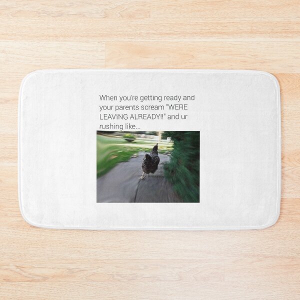 Item preview, running chicken memes designed and sold by gregorygracia.