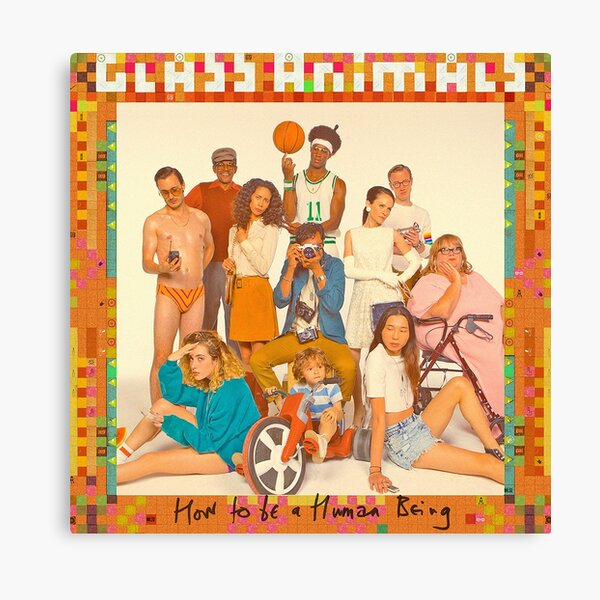 Glass Animals - album cover Canvas Print