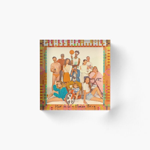 Glass Animals - album cover Acrylic Block