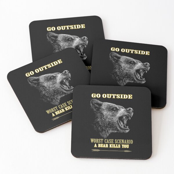 Item preview, Go Outside Worst Case Scenario A Bear Kills You designed and sold by david parry.