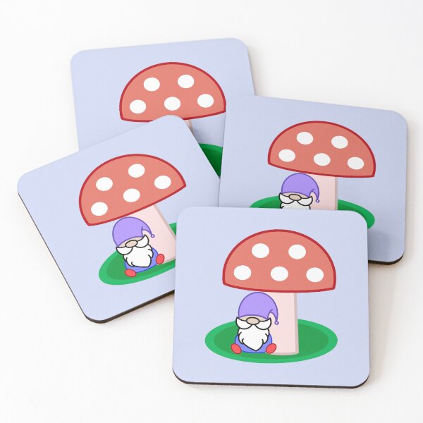 Item preview, Gnome under mushroom designed and sold by TiffyAesthetics.