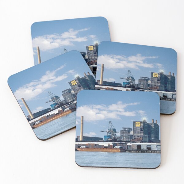 Item preview, Domino Sugar Refinery On the Mississippi River Louisiana designed and sold by Debra Martz.
