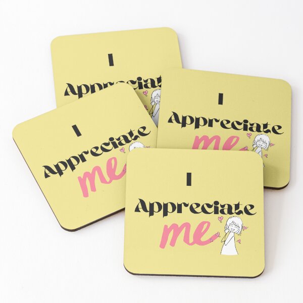 Item preview, I Appreciate Me! - Black lettering  designed and sold by TheMajesTee.