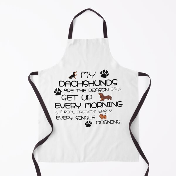 Item preview, My Dachshunds Are The Reason I Get Up Every Morning designed and sold by Daschunddesigns.