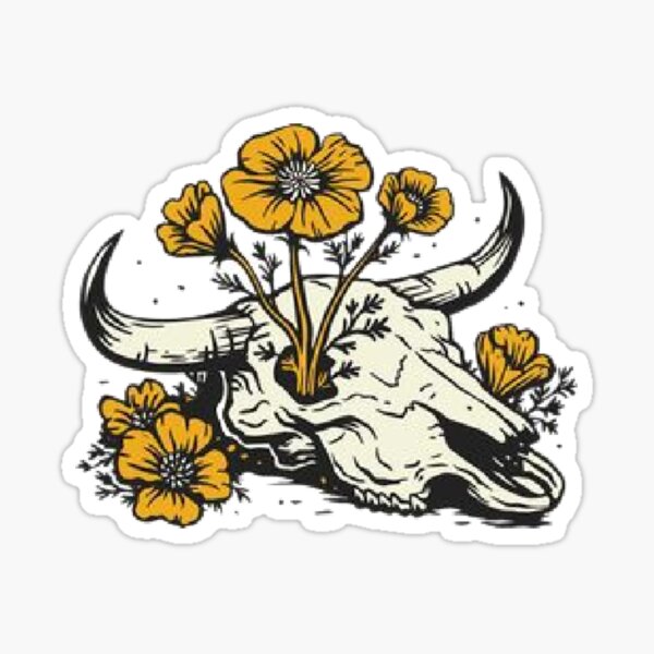 Item preview, Flowers and Skull designed and sold by kaileygress.