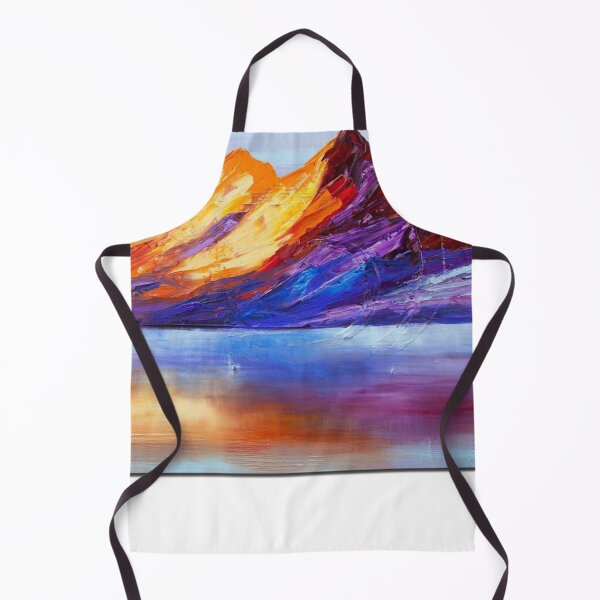 Item preview, Abstract style art mountain in sunset light painting - colorful design - decoration and gift for mummy designed and sold by THASSON.