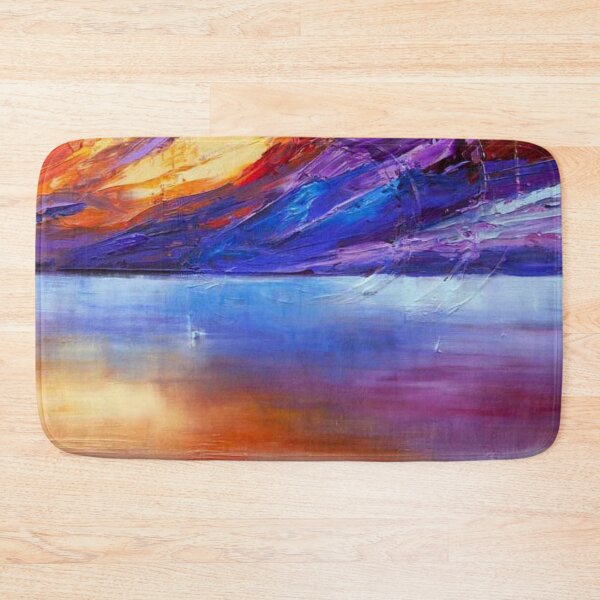 Item preview, Abstract style art mountain in sunset light painting - colorful design - decoration and gift for mummy designed and sold by THASSON.