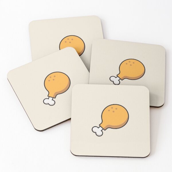 Item preview, Chicken Drumstick Icon designed and sold by ennbe.