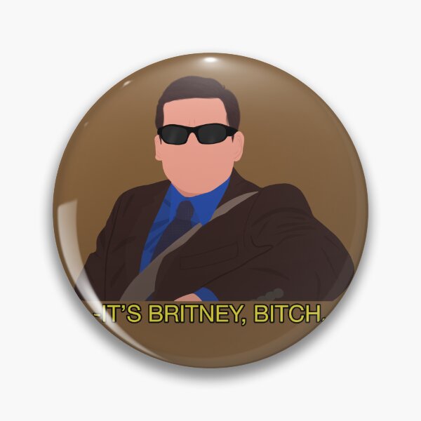 Artikelvorschau, Büro Michael Scott Es ist Britney B Meme Fan Art entworfen und verkauft von senaeksi.