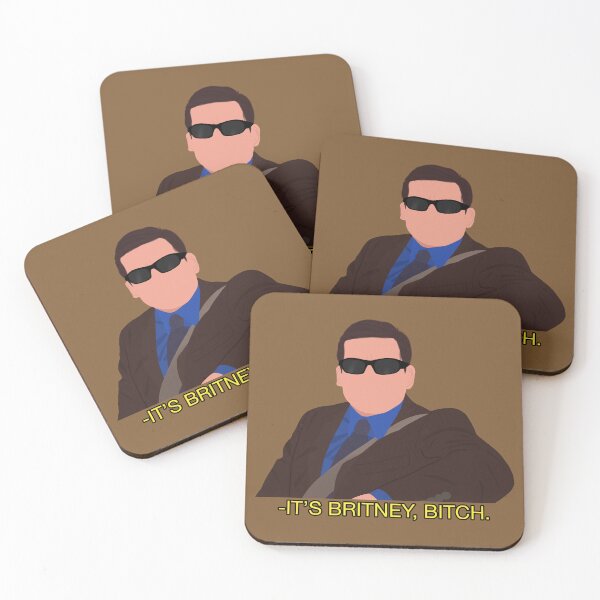 Item preview, Office Michael Scott It's Britney B Meme Fan Art designed and sold by senaeksi.