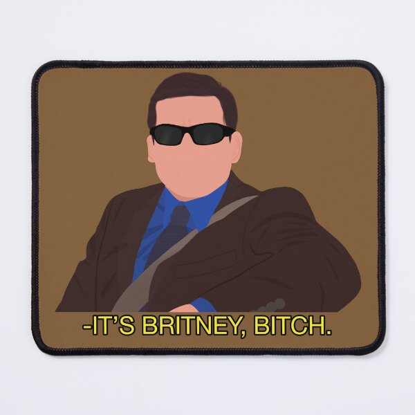 Item preview, Office Michael Scott It's Britney B Meme Fan Art designed and sold by senaeksi.