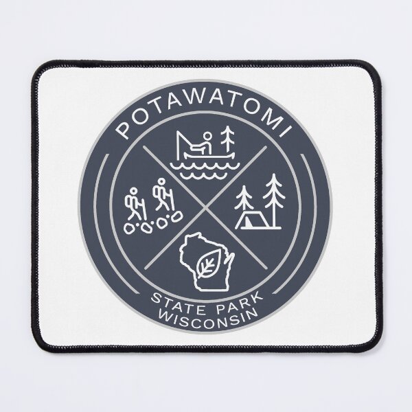Item preview, Potawatomi State Park Heraldic Logo designed and sold by VanyaKar.