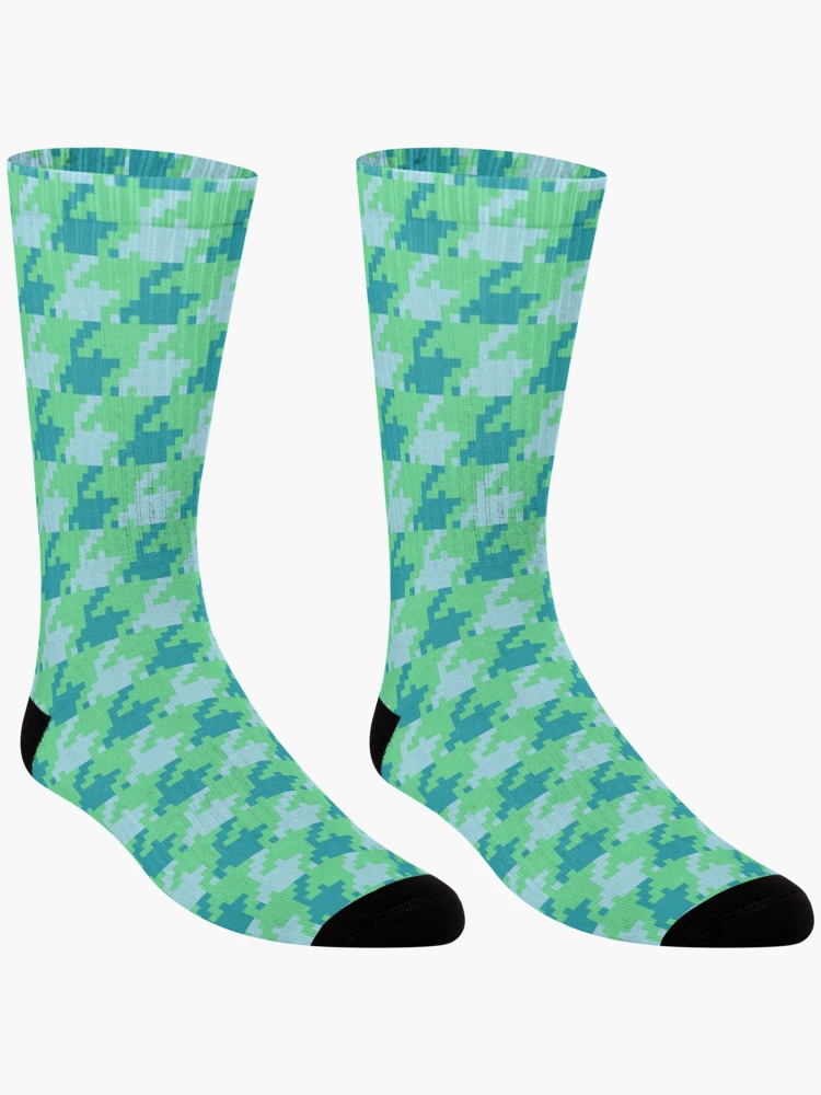 Thumbnail 3 of 5, Socks, Houndstooth Pattern Spring designed and sold by Hic21.