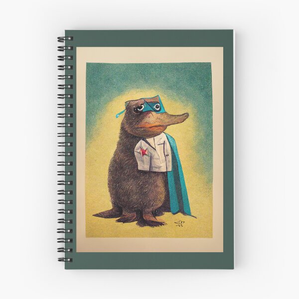 Item preview, Doctor Platypus Greeting Card Design designed and sold by №1  Doctor Platypus Historian.