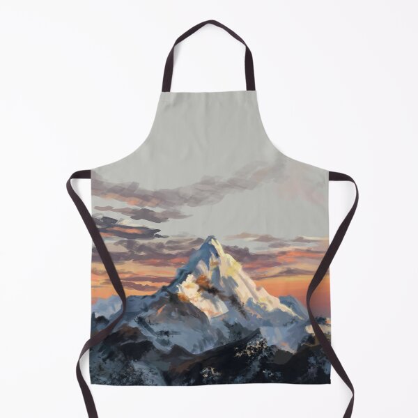 Item preview, Abstract style art of white mountain painting - colorful design - decoration and gift for mummy designed and sold by THASSON.