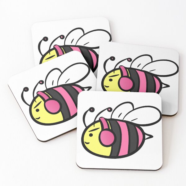 Item preview, Professional Bee Girl Gamer - Pink  designed and sold by Nicheek.