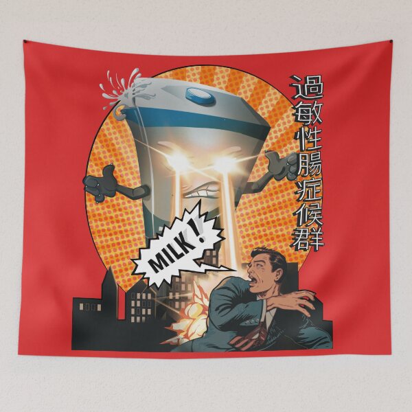 Item preview, Anime style comic IBS irritable bowel syndrome  designed and sold by TipTopTapo.