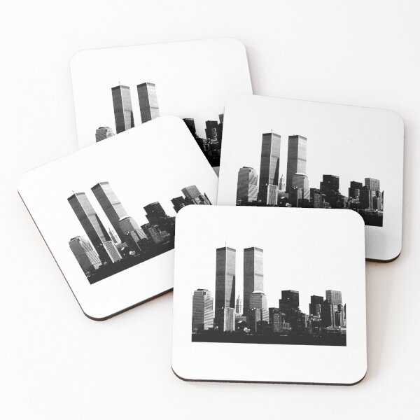 Item preview, twin towers designed and sold by ColdDinnerClub.