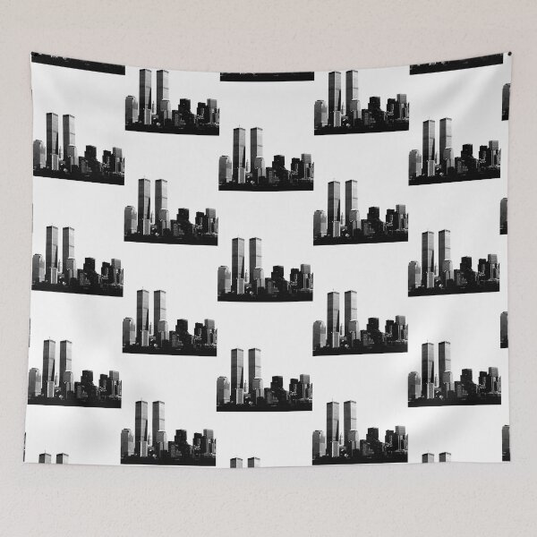 Item preview, twin towers designed and sold by ColdDinnerClub.