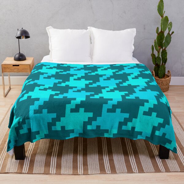 Item preview, Houndstooth Pattern Blue  designed and sold by Hic21.