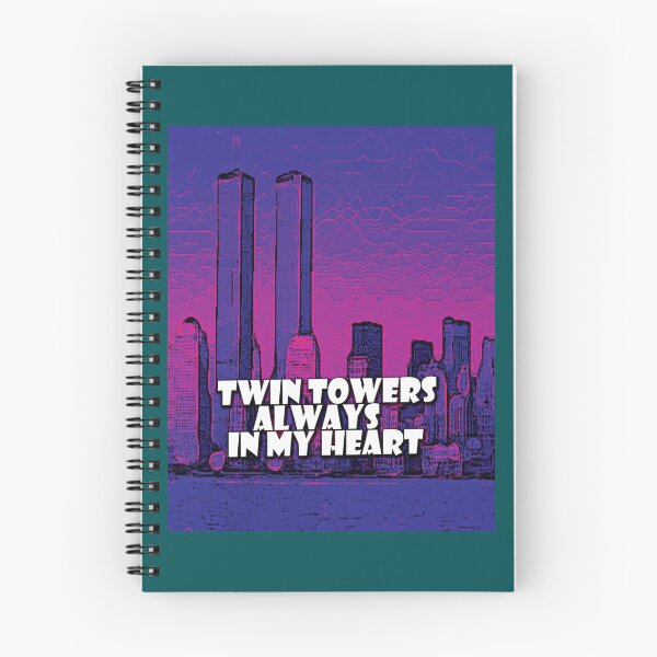 Item preview, twin towers,  Graphic  designed and sold by ColdDinnerClub.