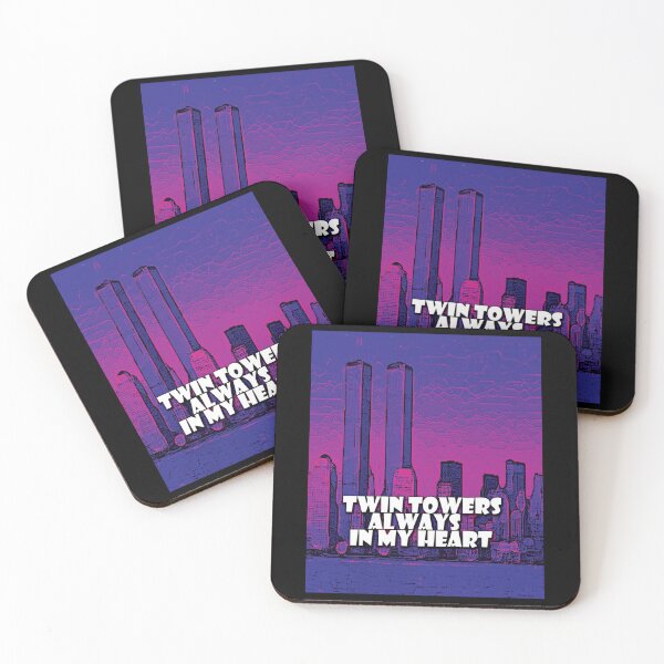 Item preview, twin towers,  Graphic  designed and sold by ColdDinnerClub.