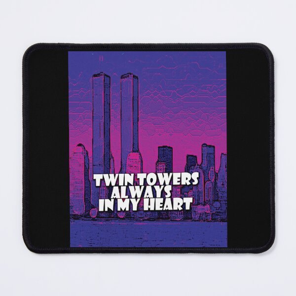 Item preview, twin towers,  Graphic  designed and sold by ColdDinnerClub.