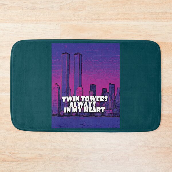 Item preview, twin towers,  Graphic  designed and sold by ColdDinnerClub.