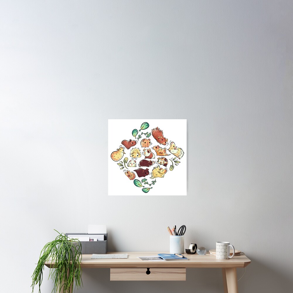 Guinea Pig Diamond Poster