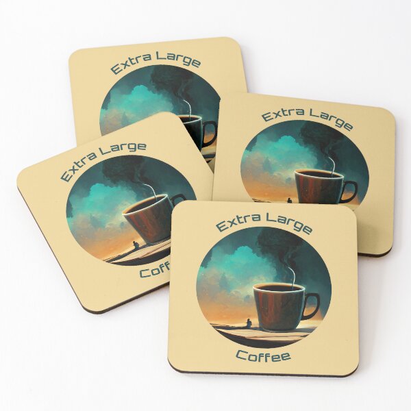 Item preview, Extra Large Coffee  designed and sold by MattsMultiverse.