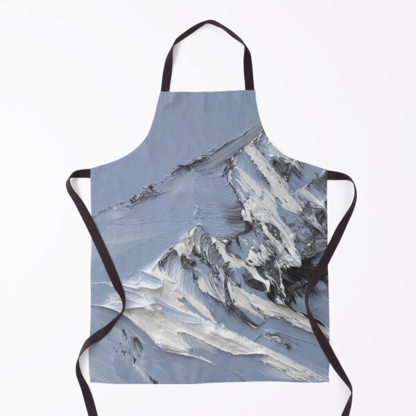 Item preview, Abstract style art of white mountain painting - colorful design - decoration and gift for mummy designed and sold by THASSON.
