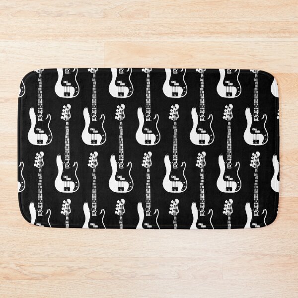 Item preview, Bass Guitar Cutout - White designed and sold by QuarterMoon.