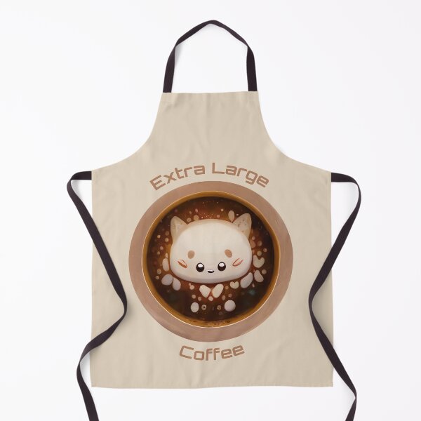 Item preview, Extra Large Coffee Cute Kawaii designed and sold by MattsMultiverse.