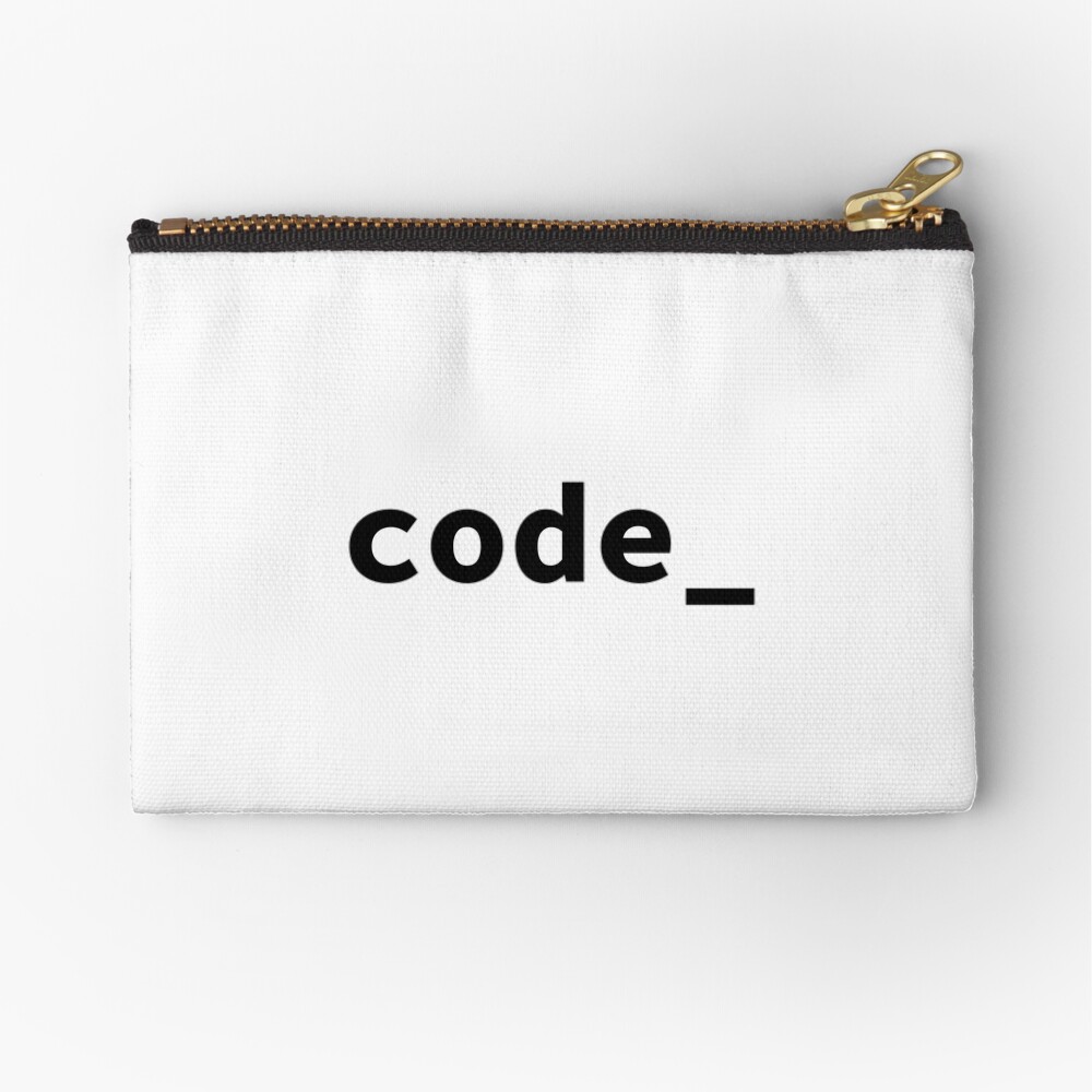 Item preview, Zipper Pouch designed and sold by developer-gifts.