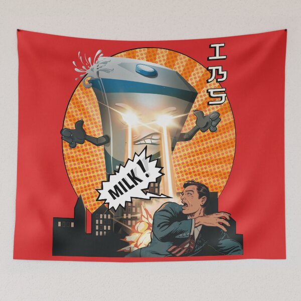 Item preview, Anime style comic IBS irritable bowel syndrome  designed and sold by TipTopTapo.