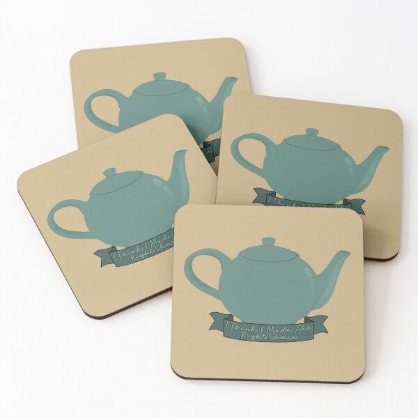 Item preview, Jim and Pam Teapot From Office I Think I Made The Right Choice designed and sold by senaeksi.