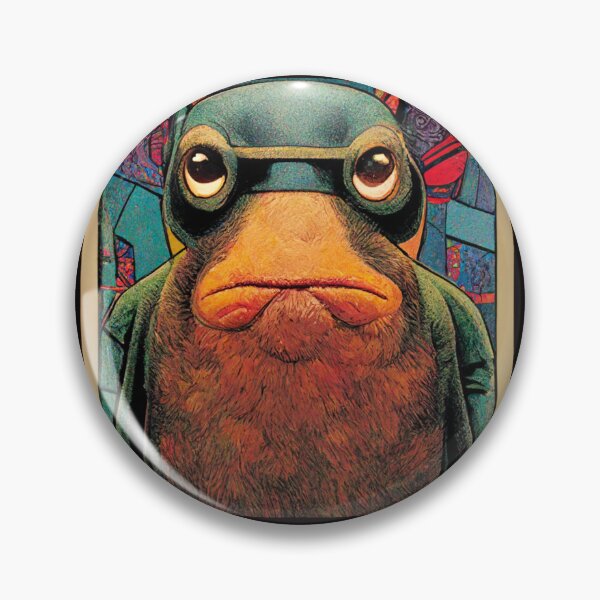 Item preview, Doctor Platypus Stained Glass (Straight On) designed and sold by №1  Doctor Platypus Historian.