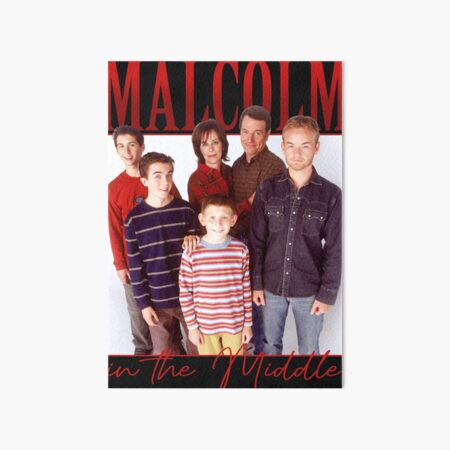 "MALCOLM IN THE MIDDLE Esse" Art Board Print for Sale by brandysop