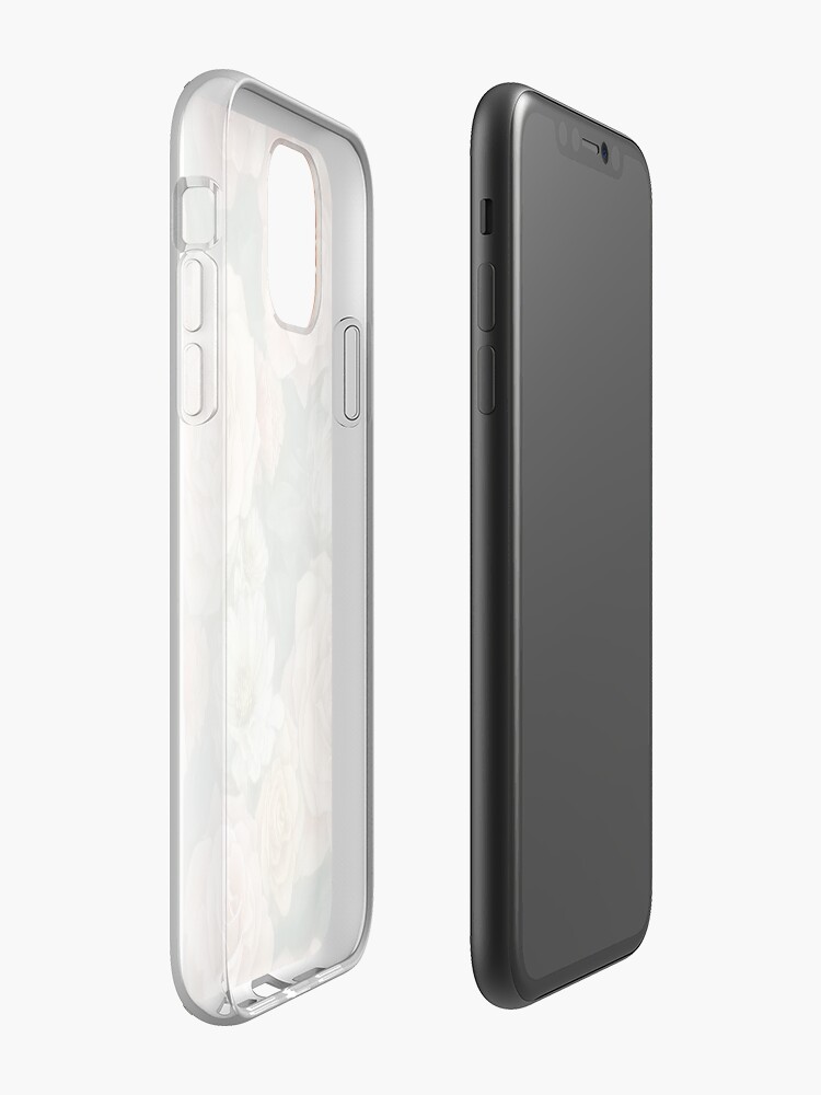 Alternate view of Rose floral pattern iPhone Case & Cover