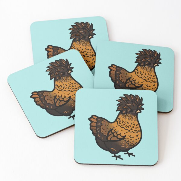 Item preview, Chubby Golden Polish Chicken designed and sold by birdhism.