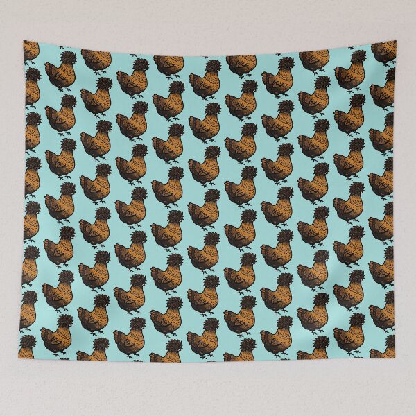 Item preview, Chubby Golden Polish Chicken designed and sold by birdhism.