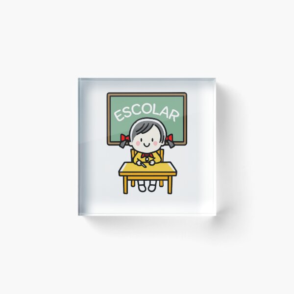 Item preview, SCHOOLCHILD [Spanish] designed and sold by Decamegashop.