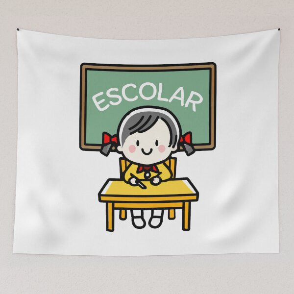 Item preview, SCHOOLCHILD [Spanish] designed and sold by Decamegashop.
