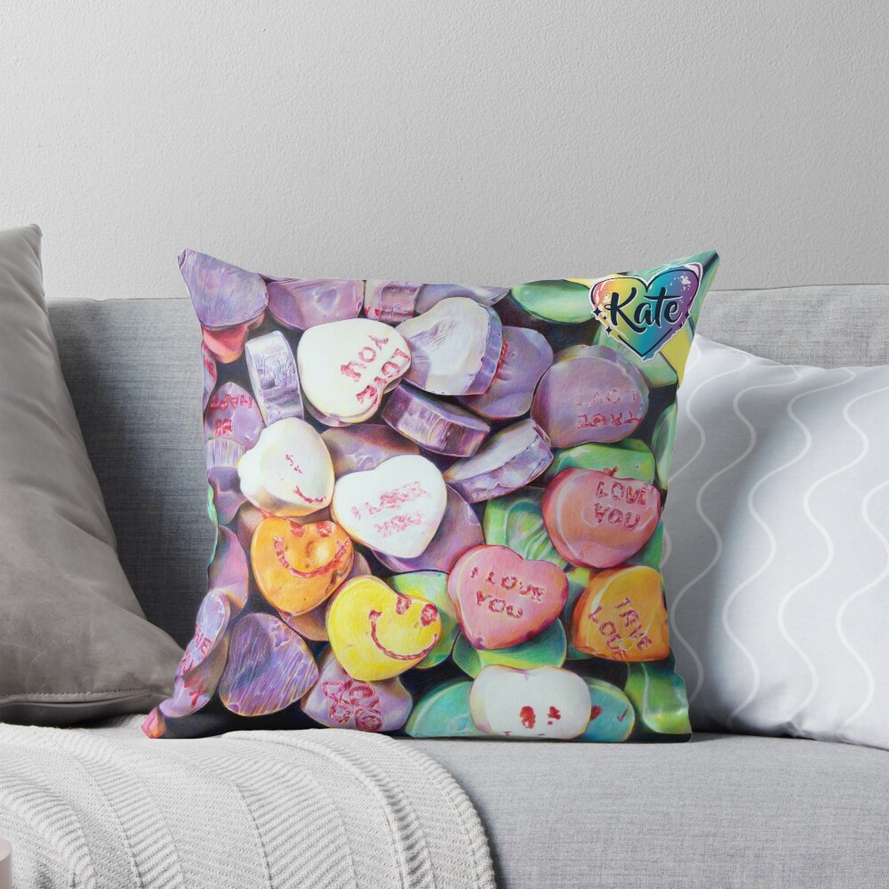Item preview, Throw Pillow designed and sold by KateWOart.